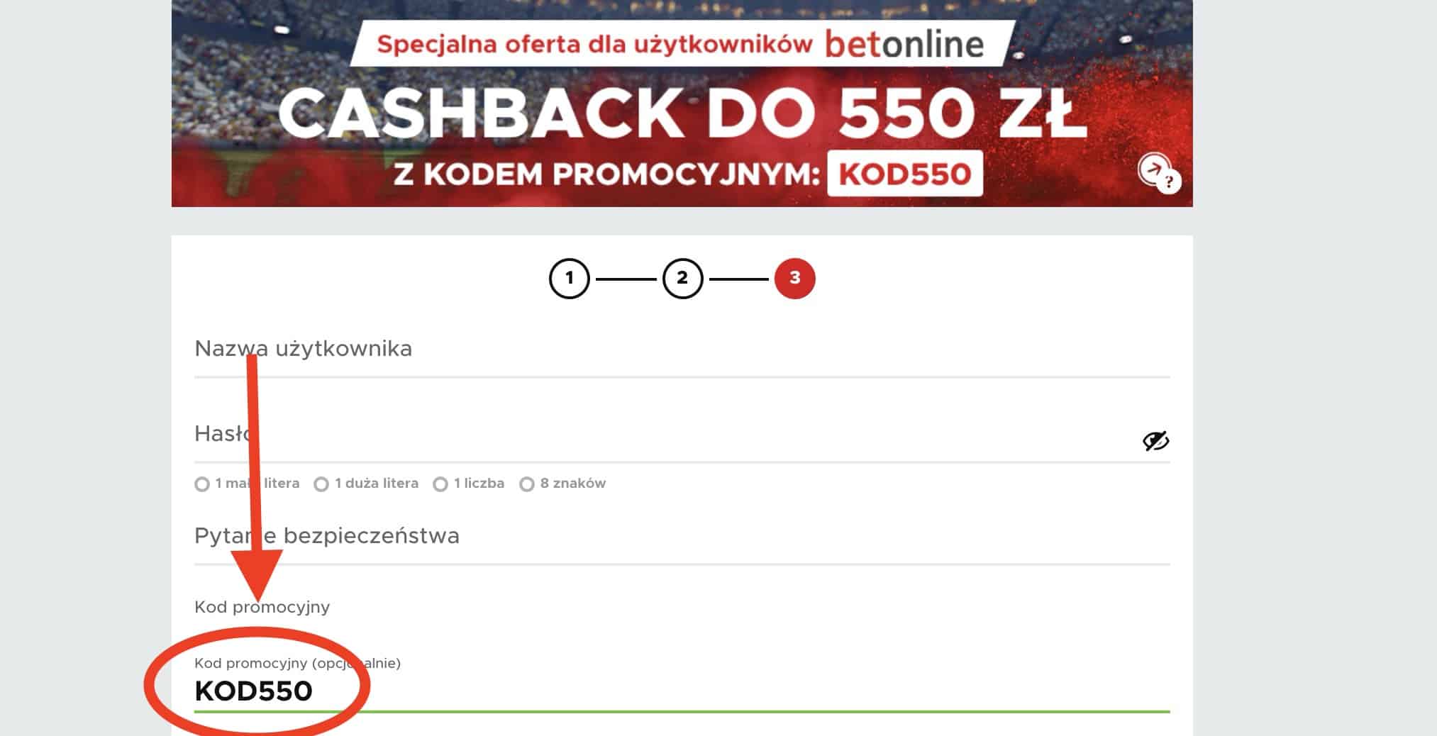 Betclic kod bonusowy. KOD550 - cashback 550 PLN do zdobycia!